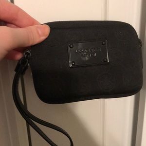 Black Michael Kors Wallet Wristlet